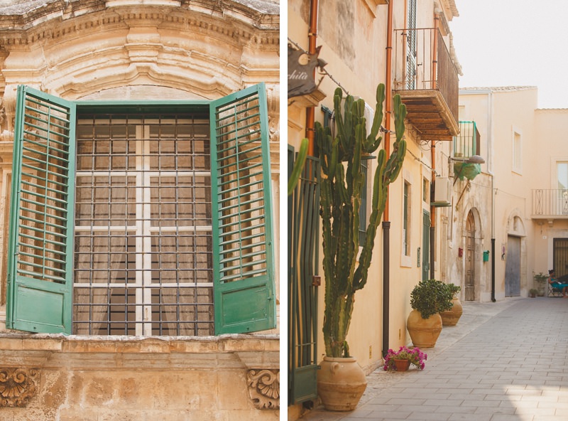 Views of Noto in Sicily