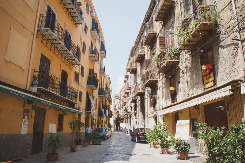 Street of Palermo