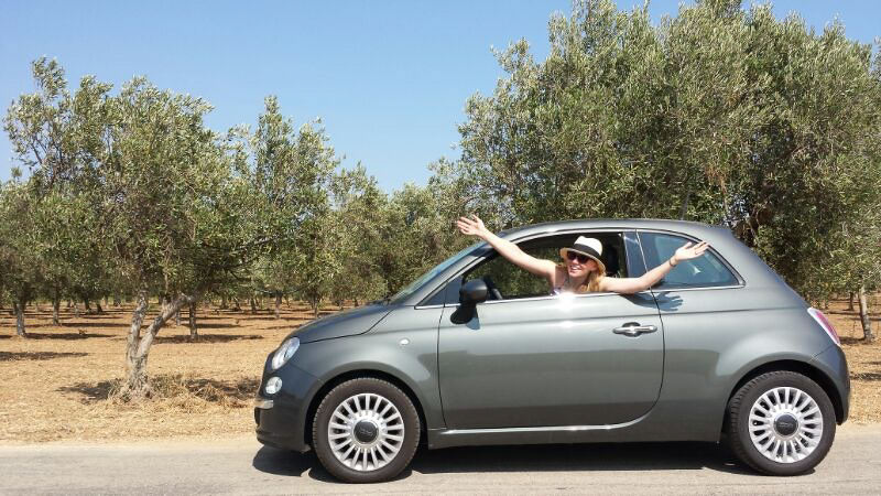 Fiat 500 in Sicily