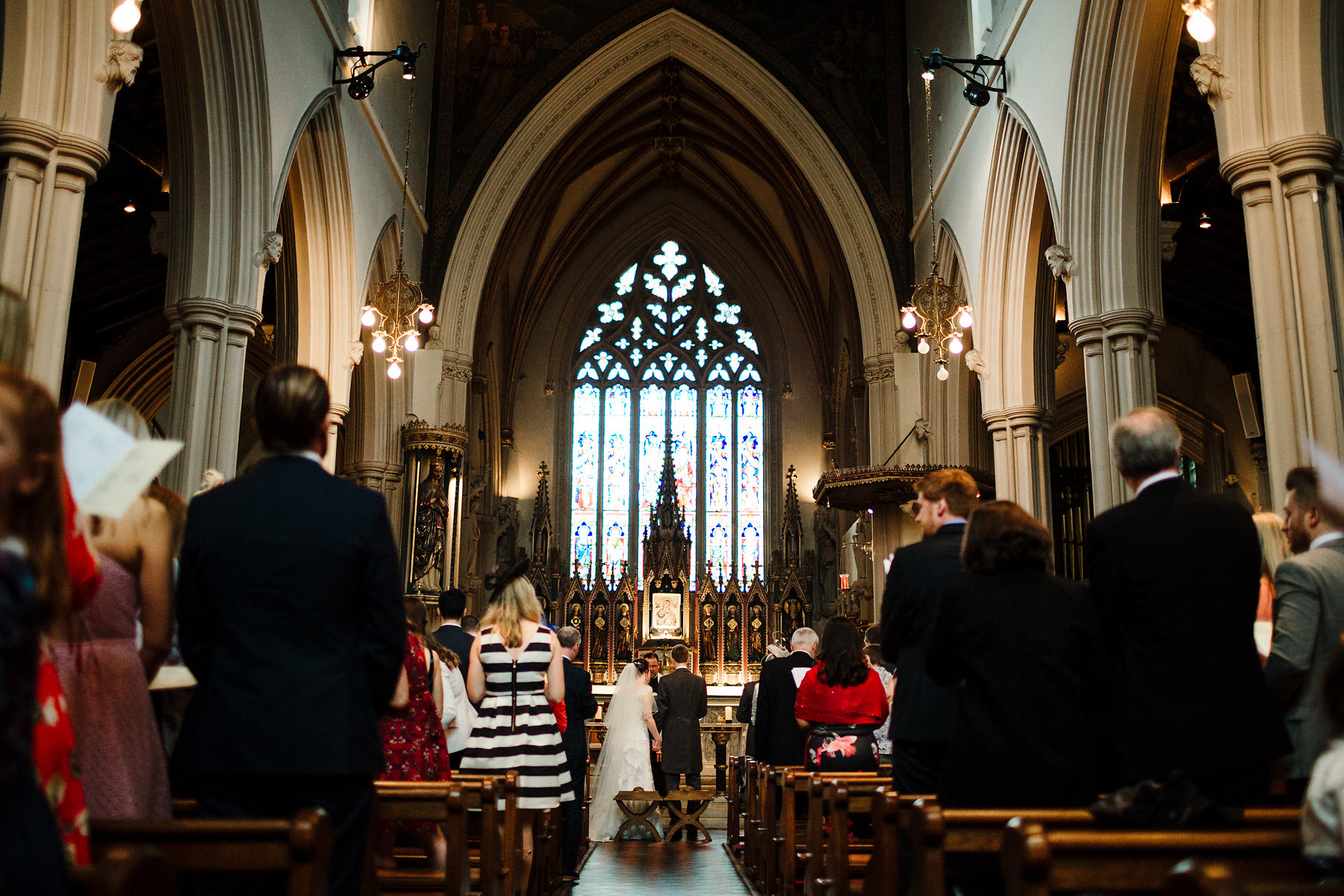 Clapham Common church wedding photography 