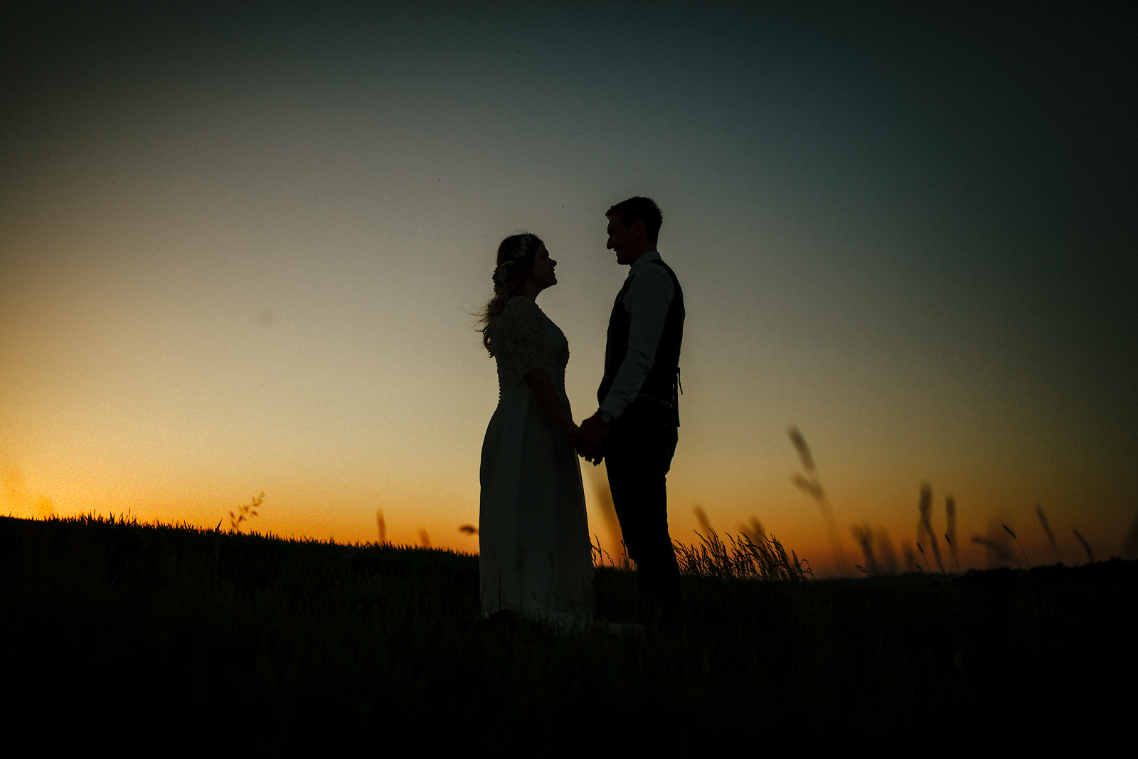 Notley Tythe Barn sunset photo