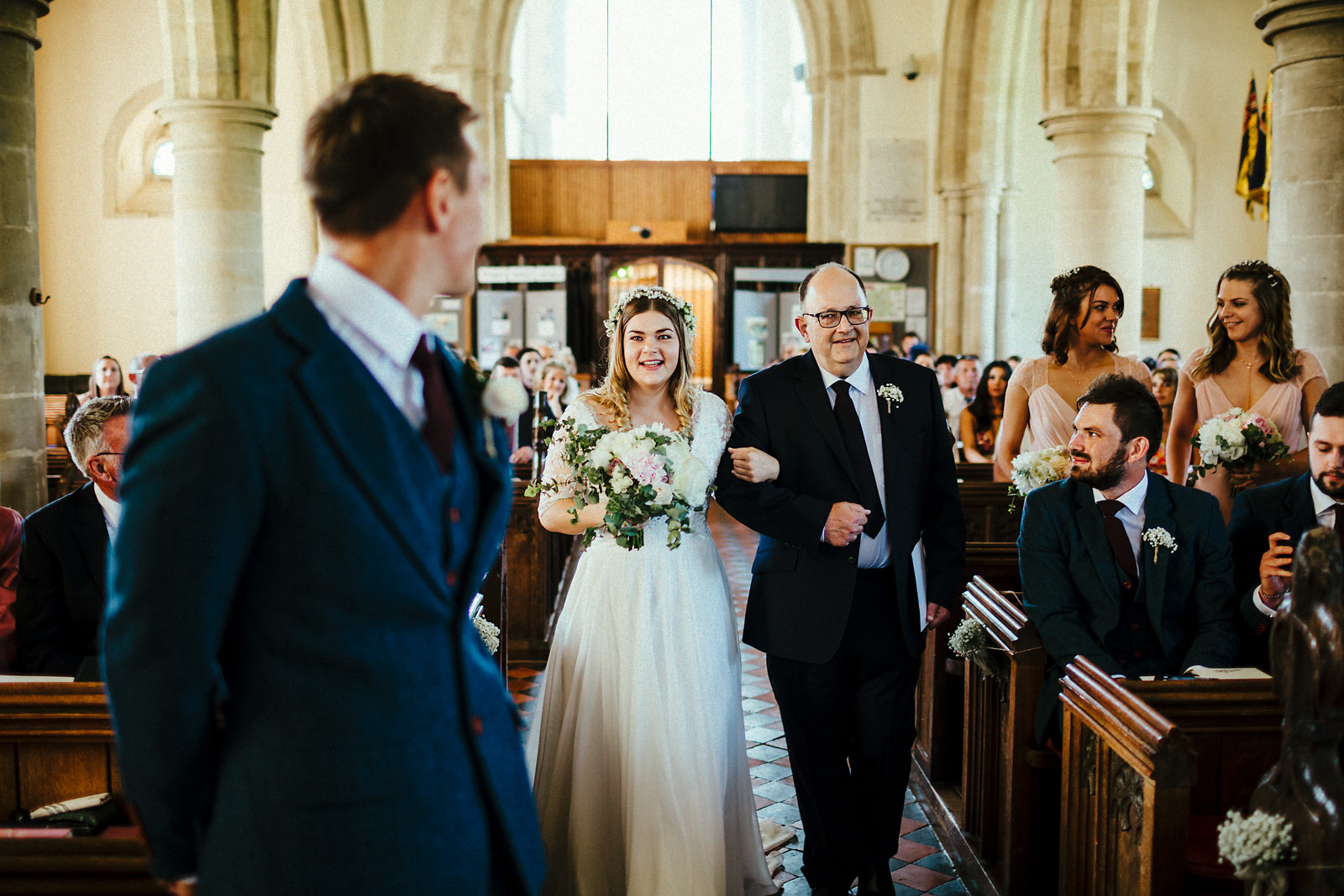 Haddenham St Marys church wedding photography