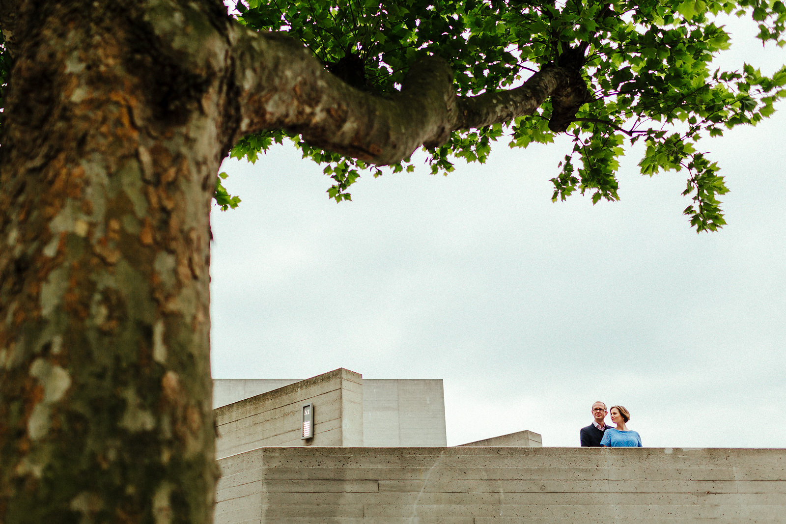 Natural London Southbank pre wedding photography