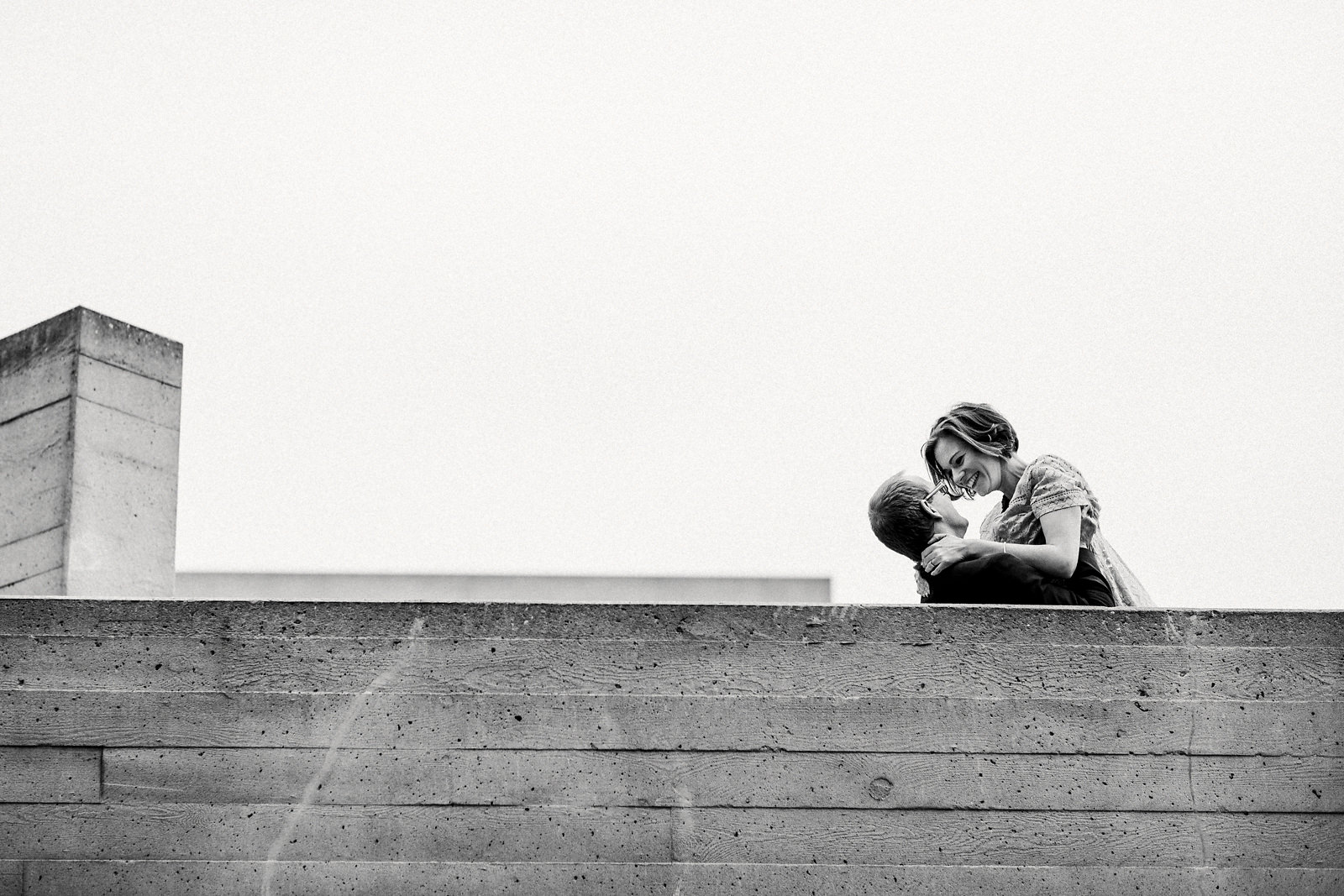 Fun Southbank pre wedding photo