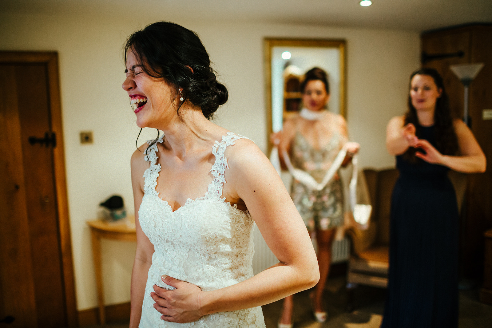 Bride getting ready photography