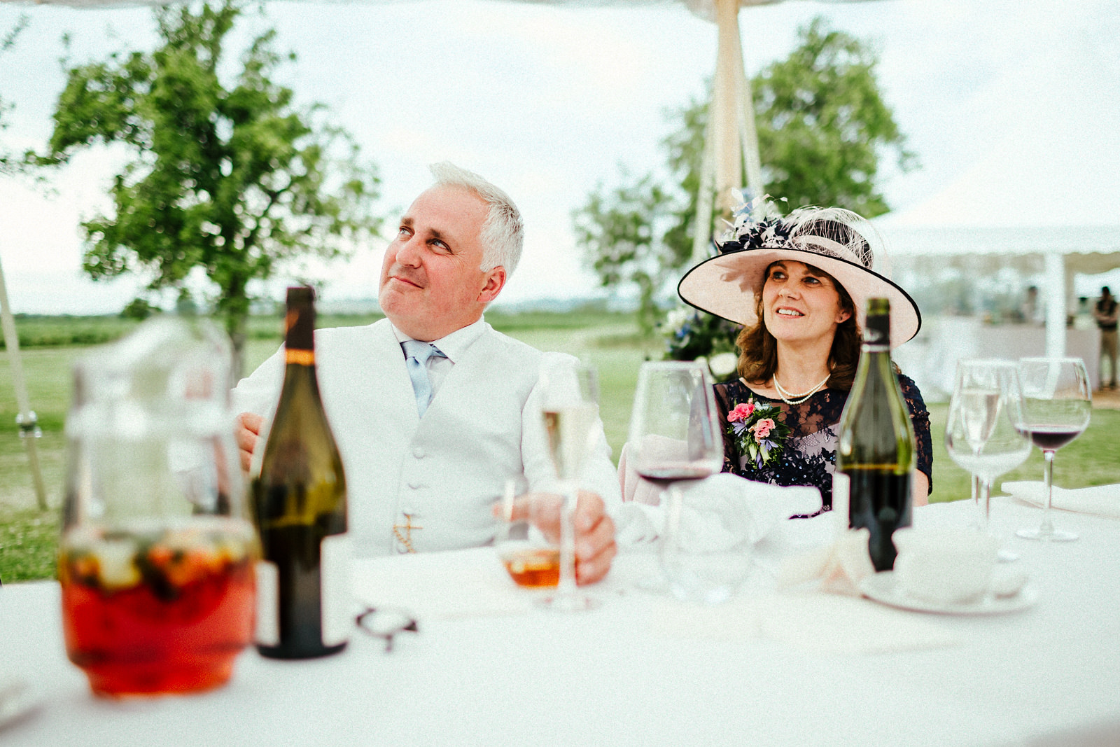 Top table seating parents