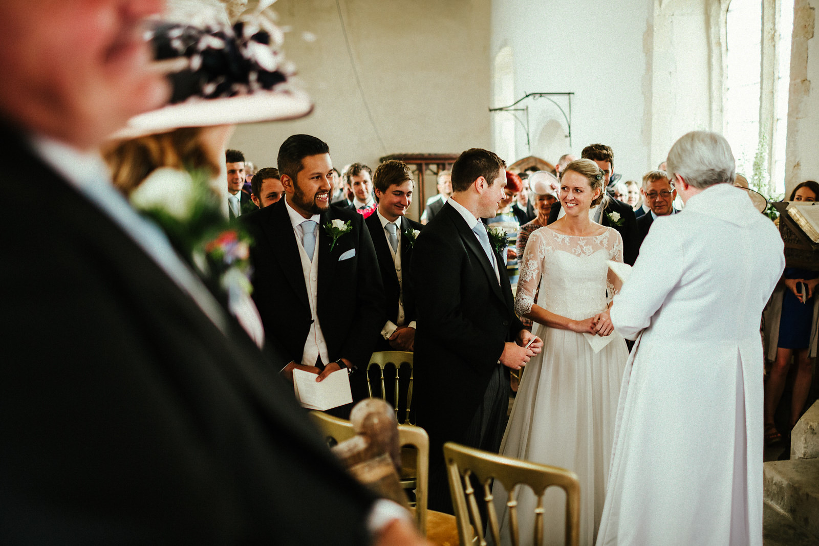 Fleet Marston church wedding