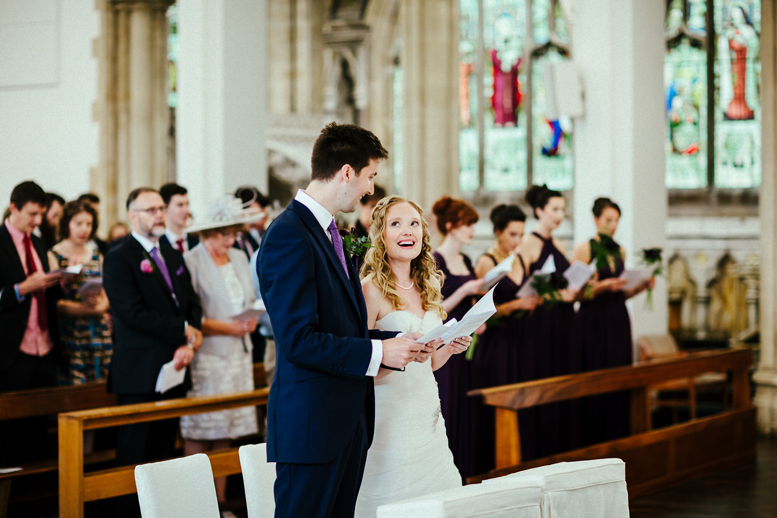 Chalfont St Peter wedding ceremony photos