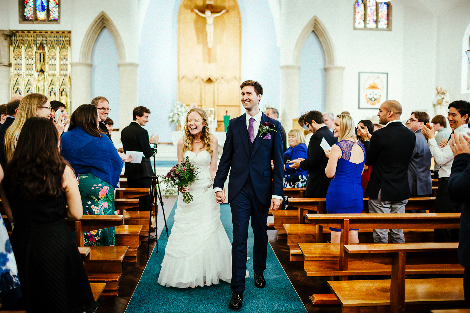 St Joseph's catholic church wedding ceremony