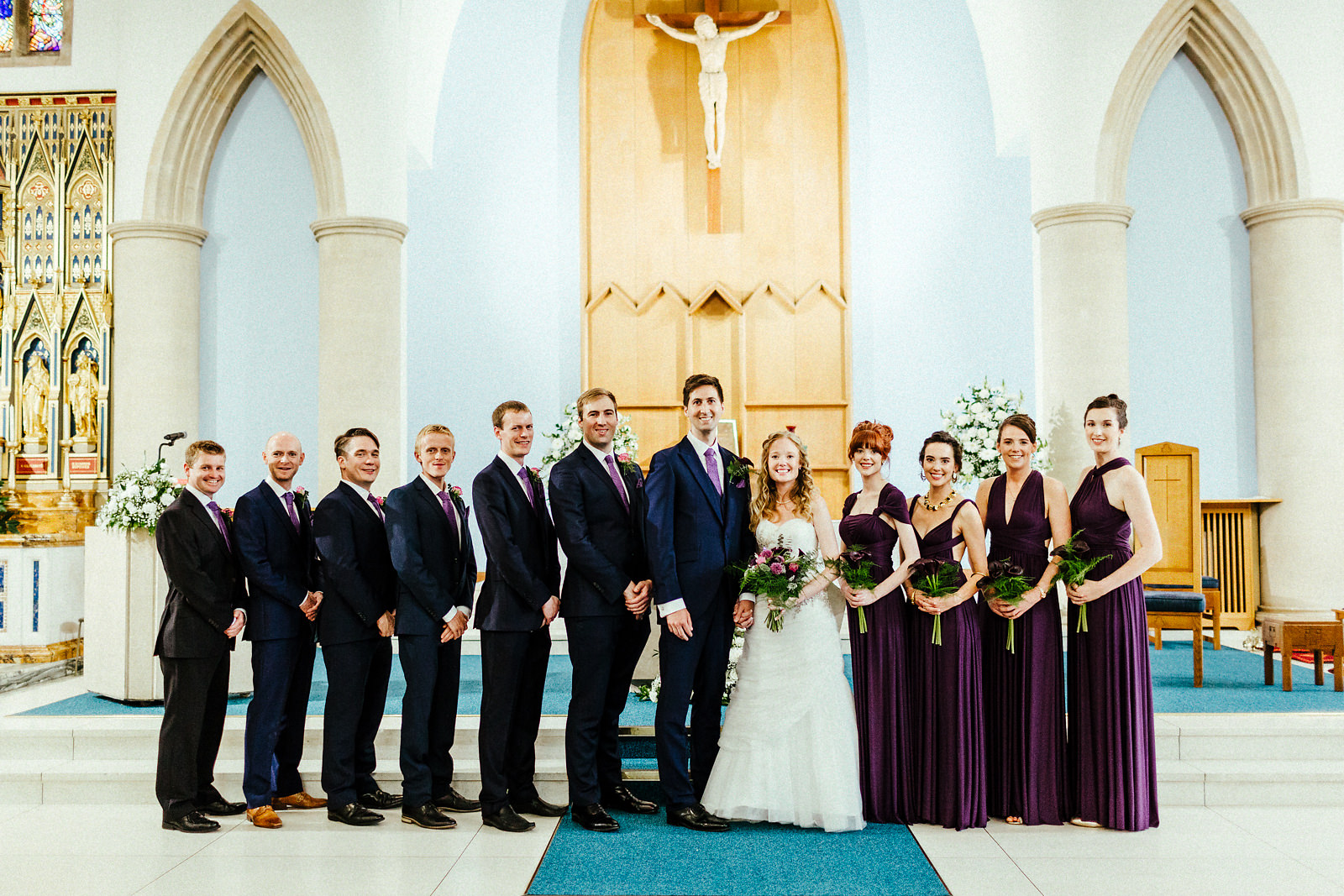 St Joseph's catholic church wedding ceremony