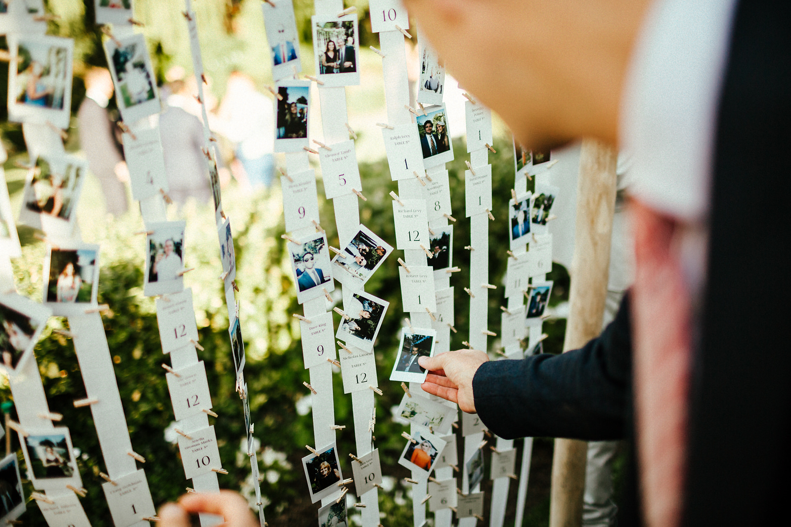 Creative wedding table ideas