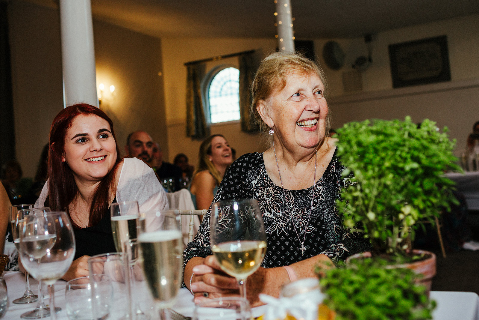 Bride speech at Kings Chapel