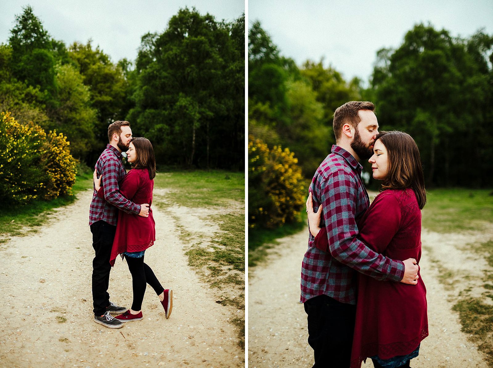 Relaxed Coombe Hill Pre Wedding Photography