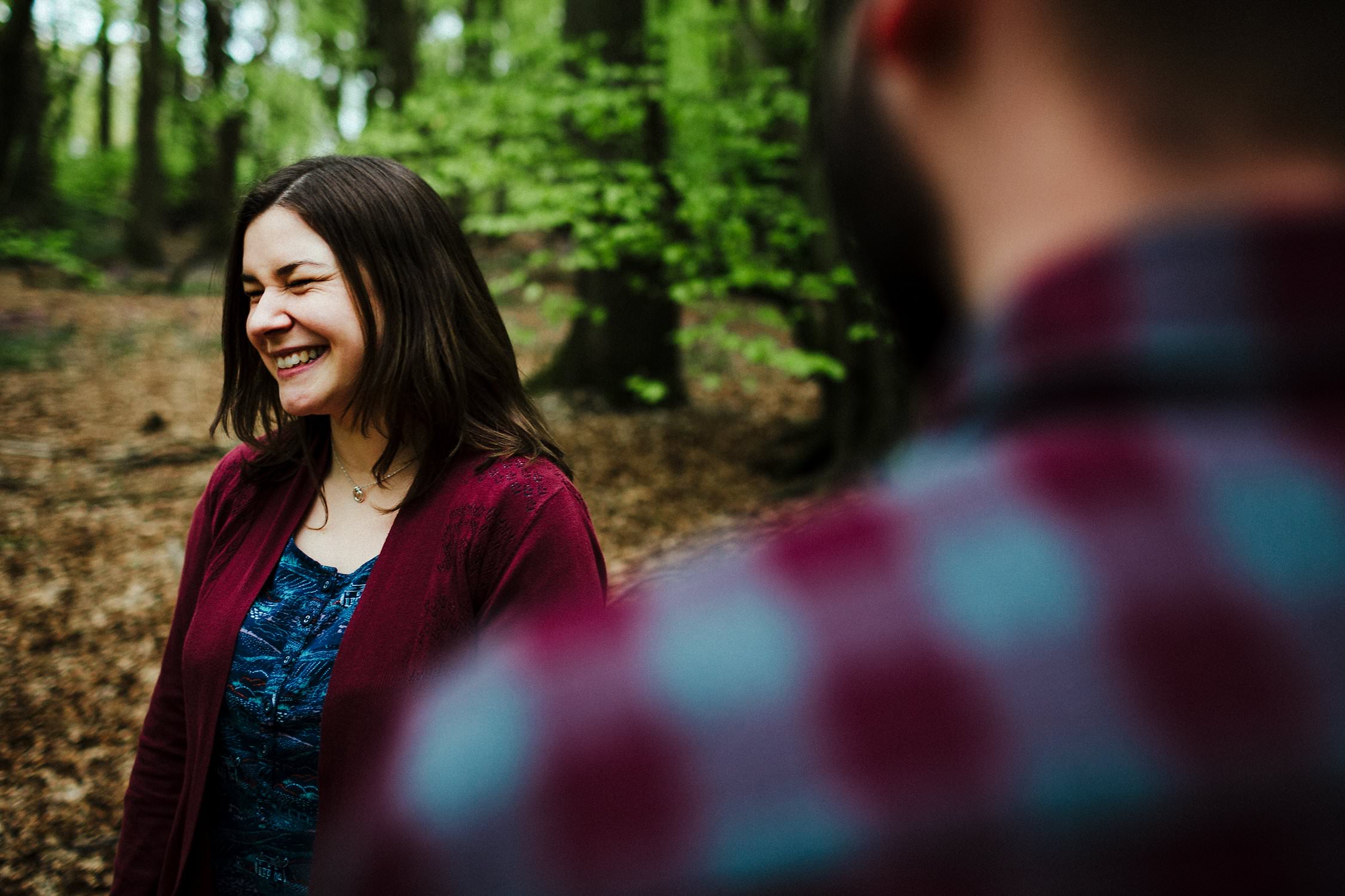 Natural countryside pre wedding photos