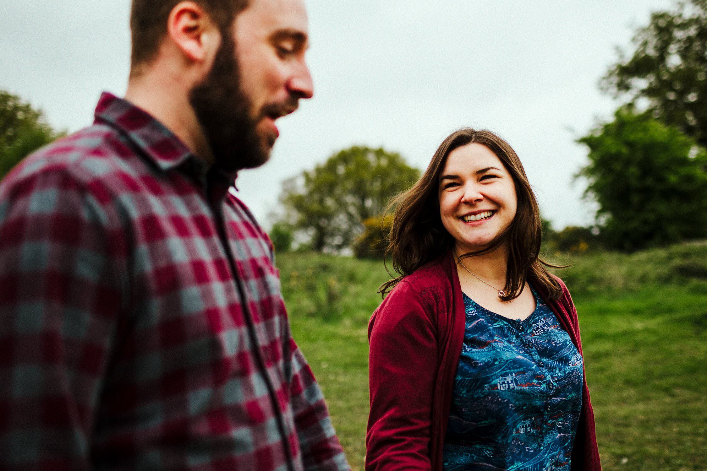 Natural Coombe Hill Pre Wedding Photography