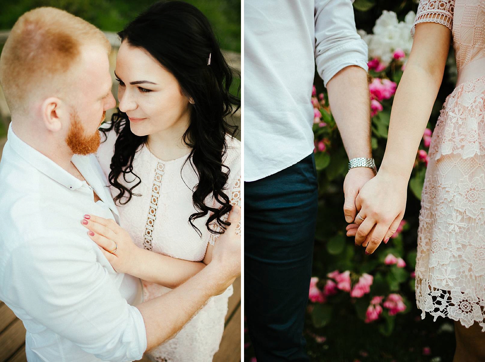 Rhododendrons pre-wedding photos