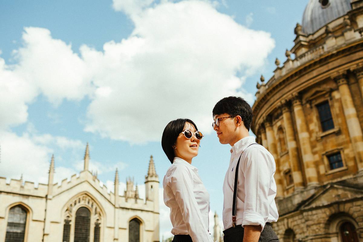 Radcliffe Square pre-wedding photo