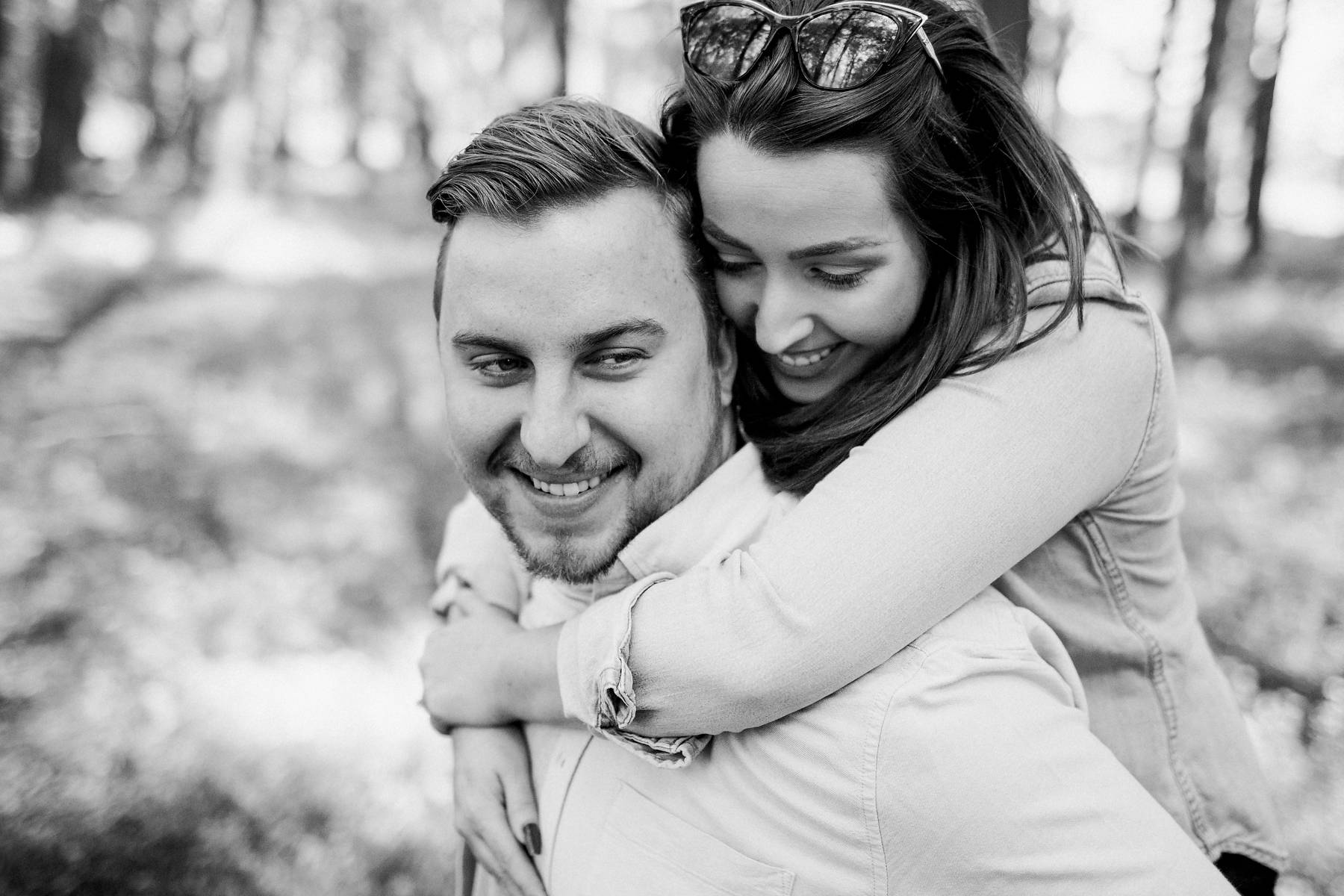 Natural Dockey wood Bluebells Pre-wedding photography