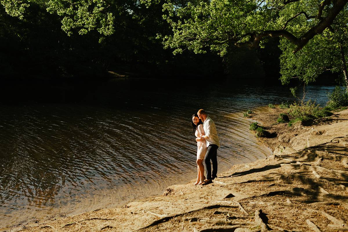 Spring Virginia Waters Pre-Wedding Photography