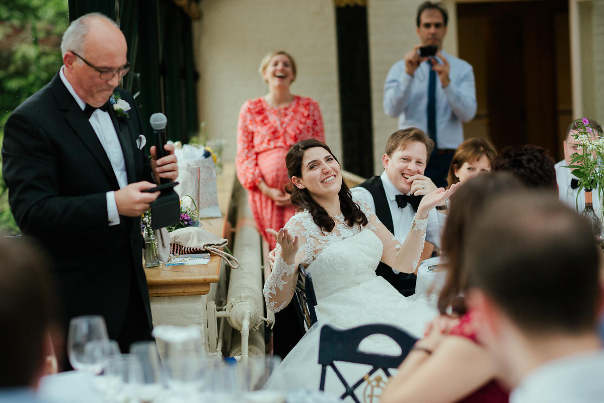 Wedding breakfast at The Dairy Waddesdon
