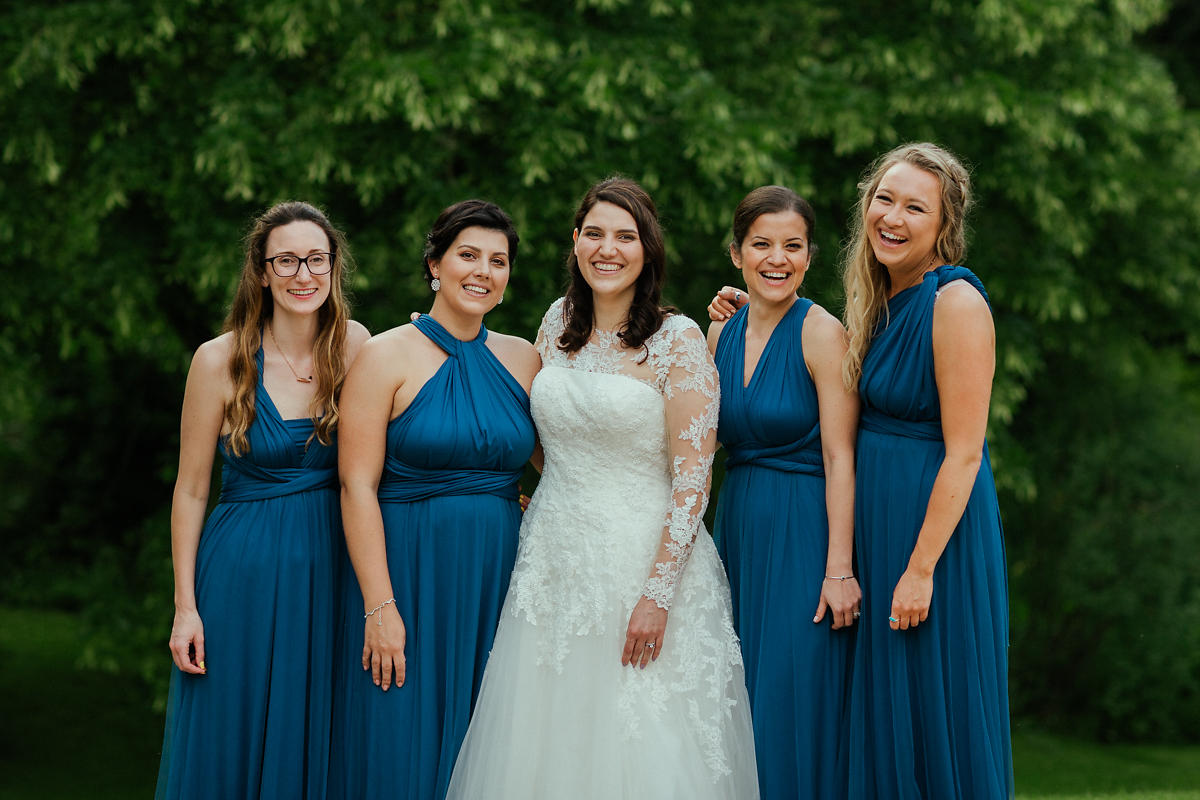 Waddesdon The Dairy bridesmaids