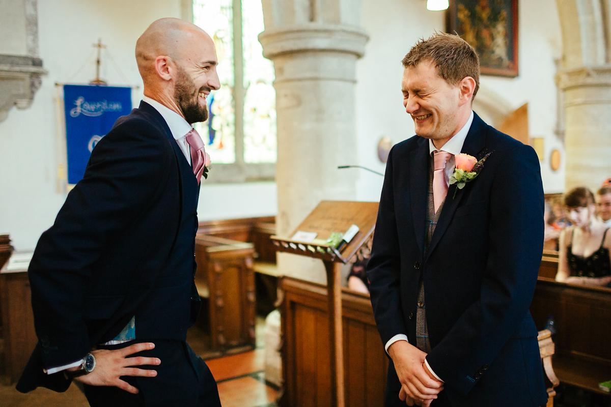 Launton St Mary's church wedding ceremony