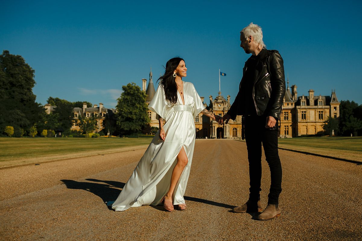 Waddesdon Manor pre-wedding photographer