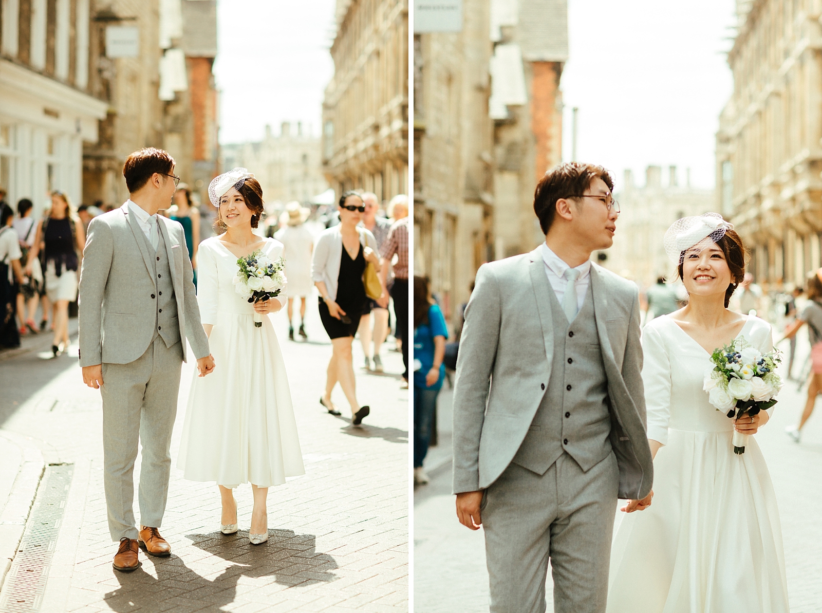 Fun pre-wedding photos in Cambridge 