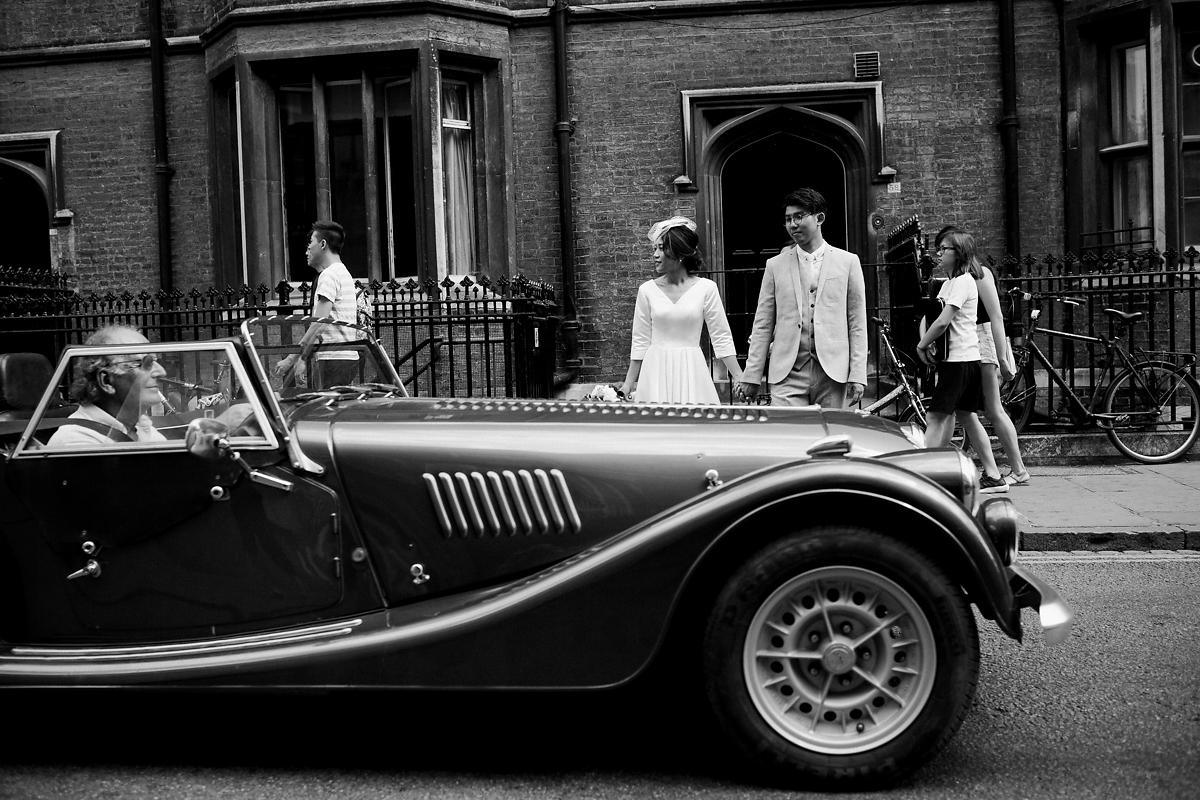 Fun pre-wedding photos in Cambridge 