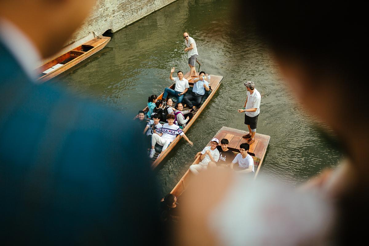 Punting on river Cam photos