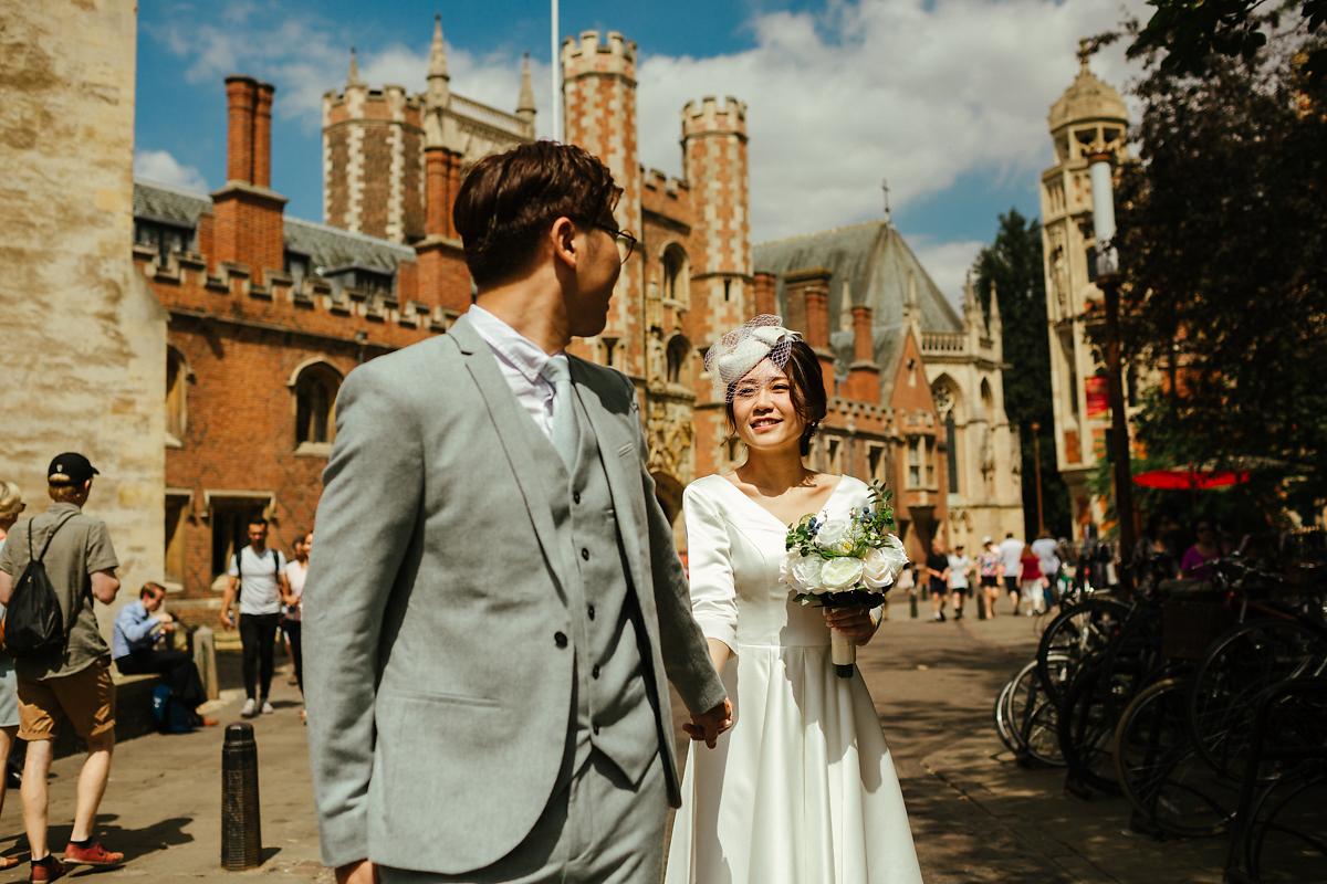 Natural Cambridge Pre-Wedding Photography