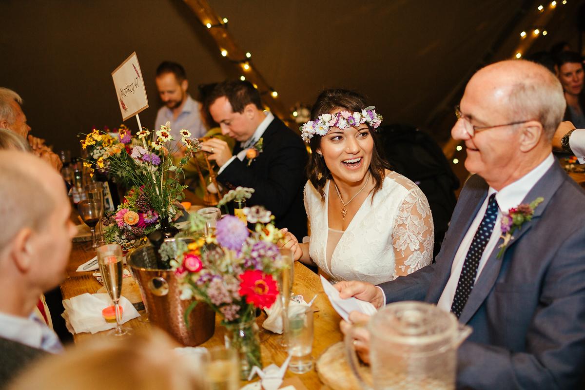 Lila's Wood Tipi Wedding venue