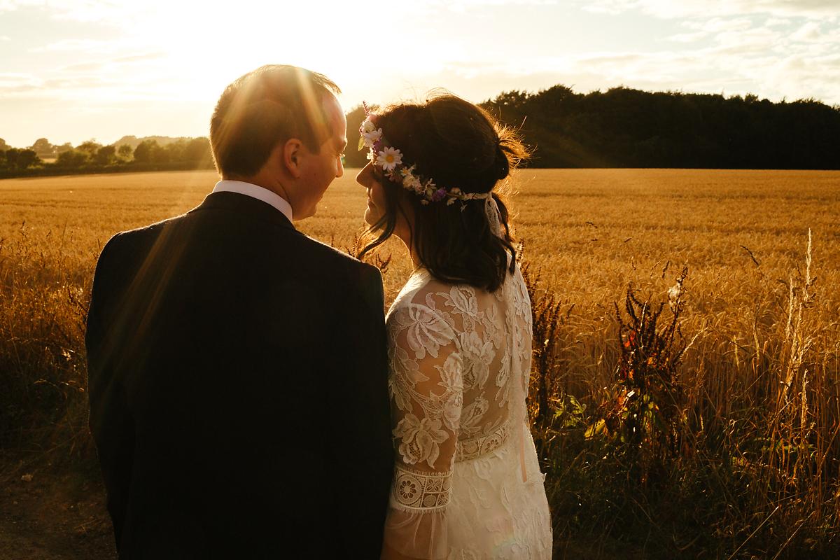 Woodland wedding photography