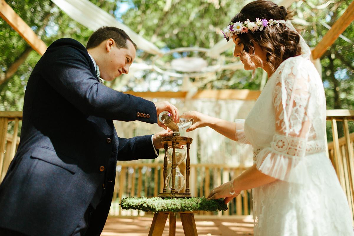 Lila's Wood Wedding Photos