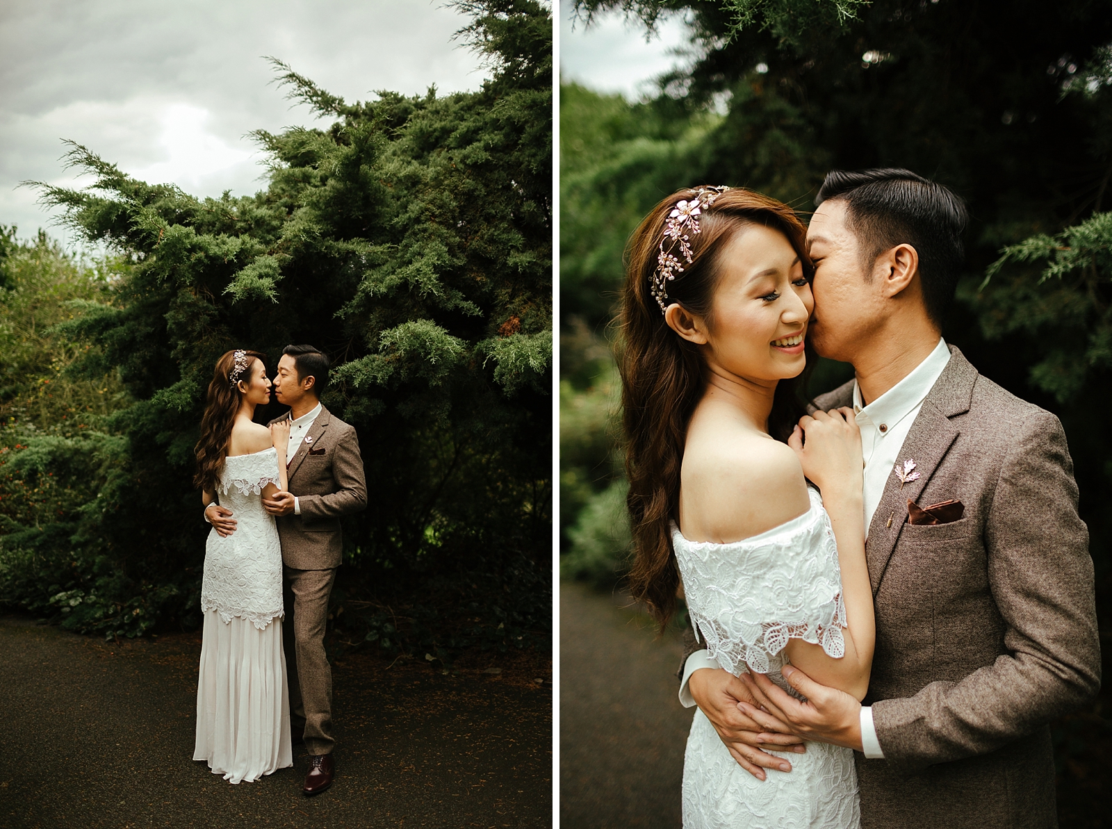 Hill Garden and Pergola Pre-Wedding Photography