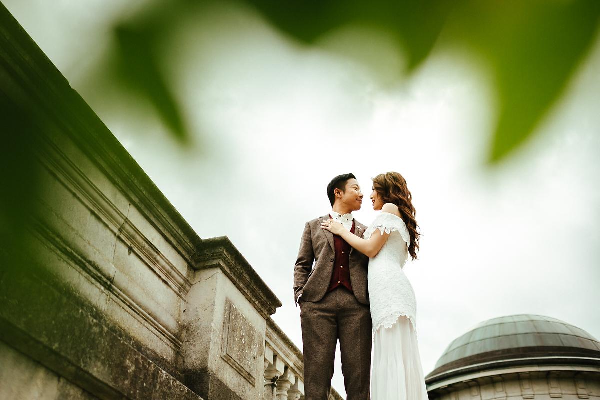 Pergola Pre-Wedding Photography