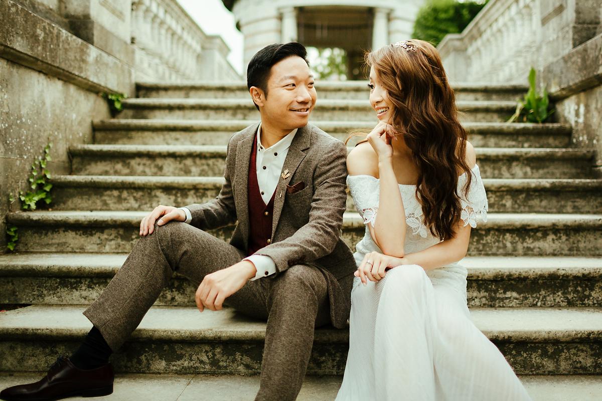 Pergola Pre-Wedding Photography