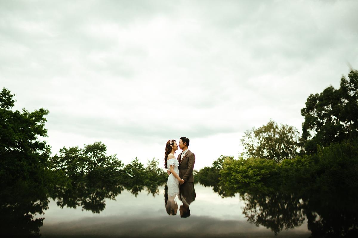 Hill Garden and Pergola Pre-Wedding Photography