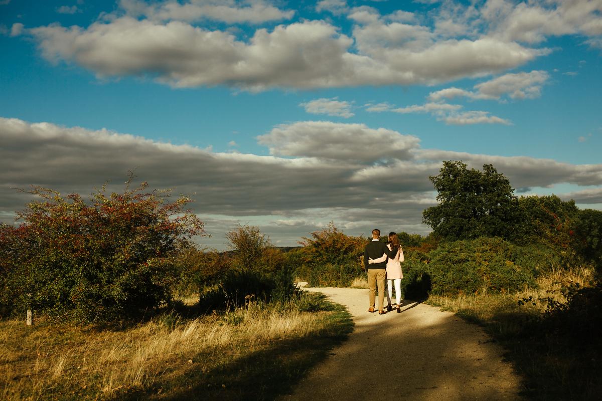 Coombe Hill pre-wedding photographer