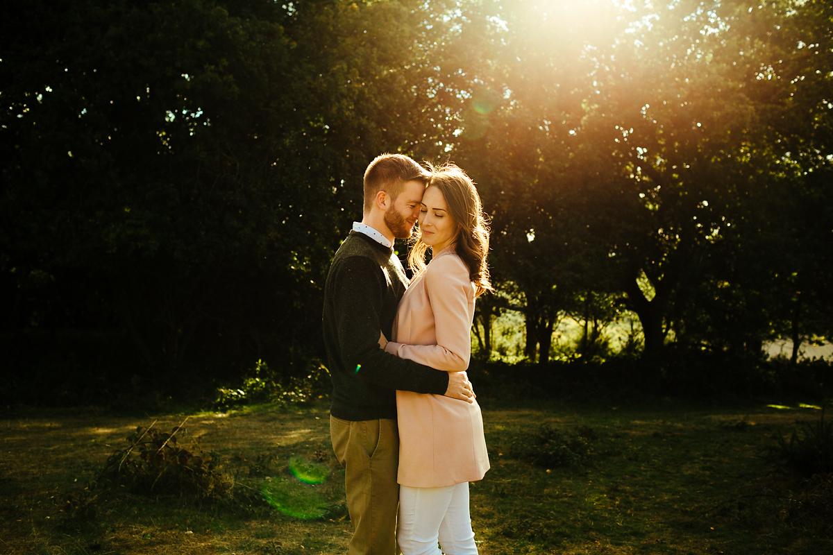 Romantic pre-wedding photography