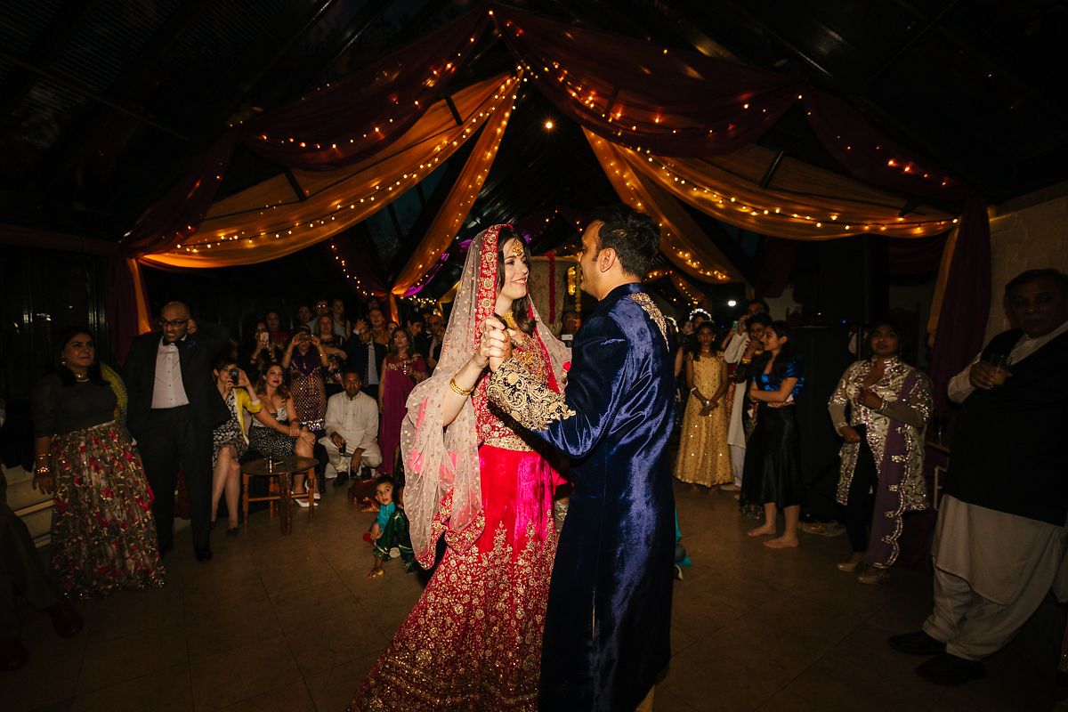 English Asian wedding photography in Waddesdon Dairy