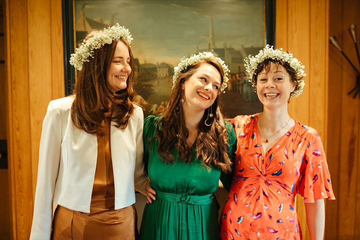 Natural wedding photography in Waddesdon Dairy