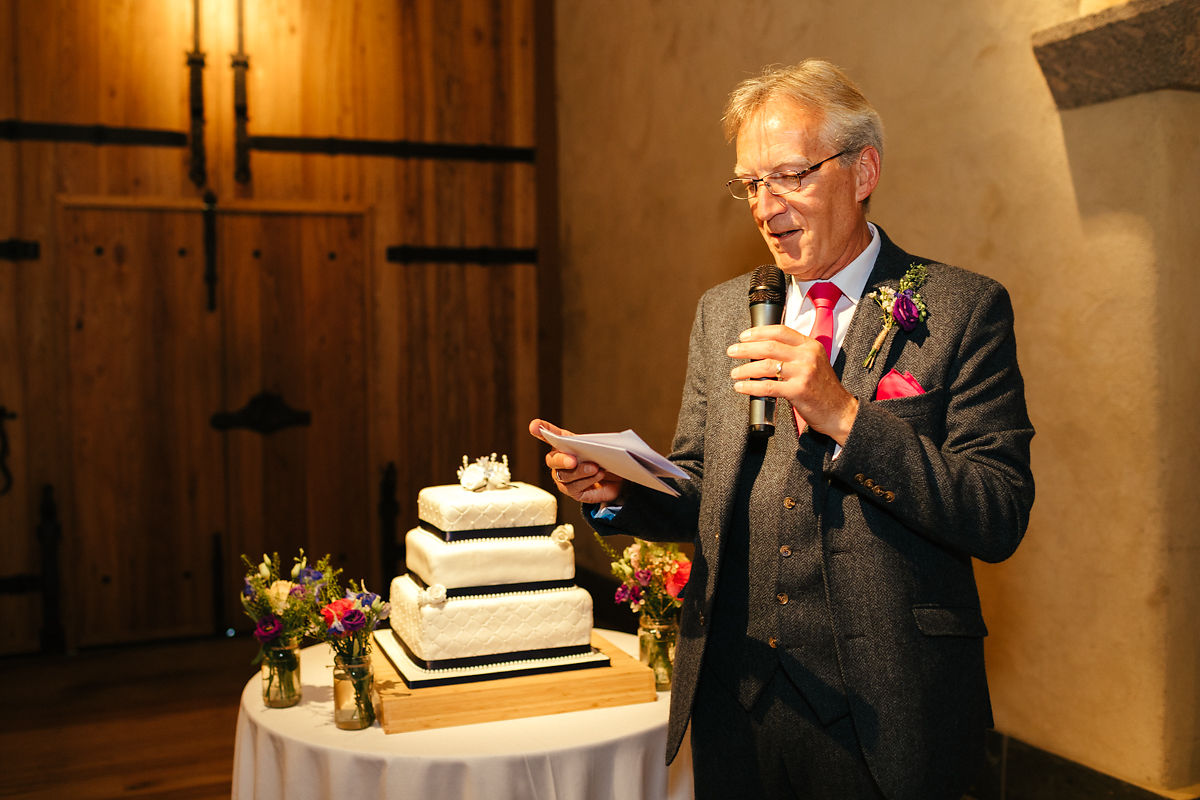 Dad's speech at the Great Barn