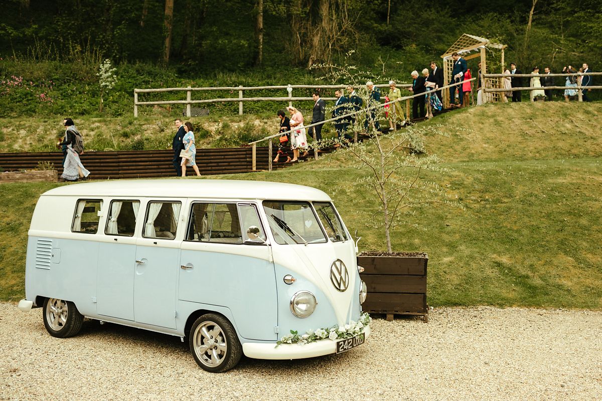 Outdoor wedding in Gorwell Farm