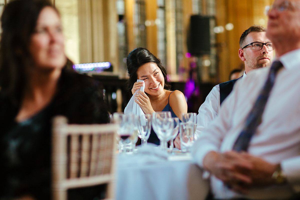 Wedding speech in Oxford Divinity School