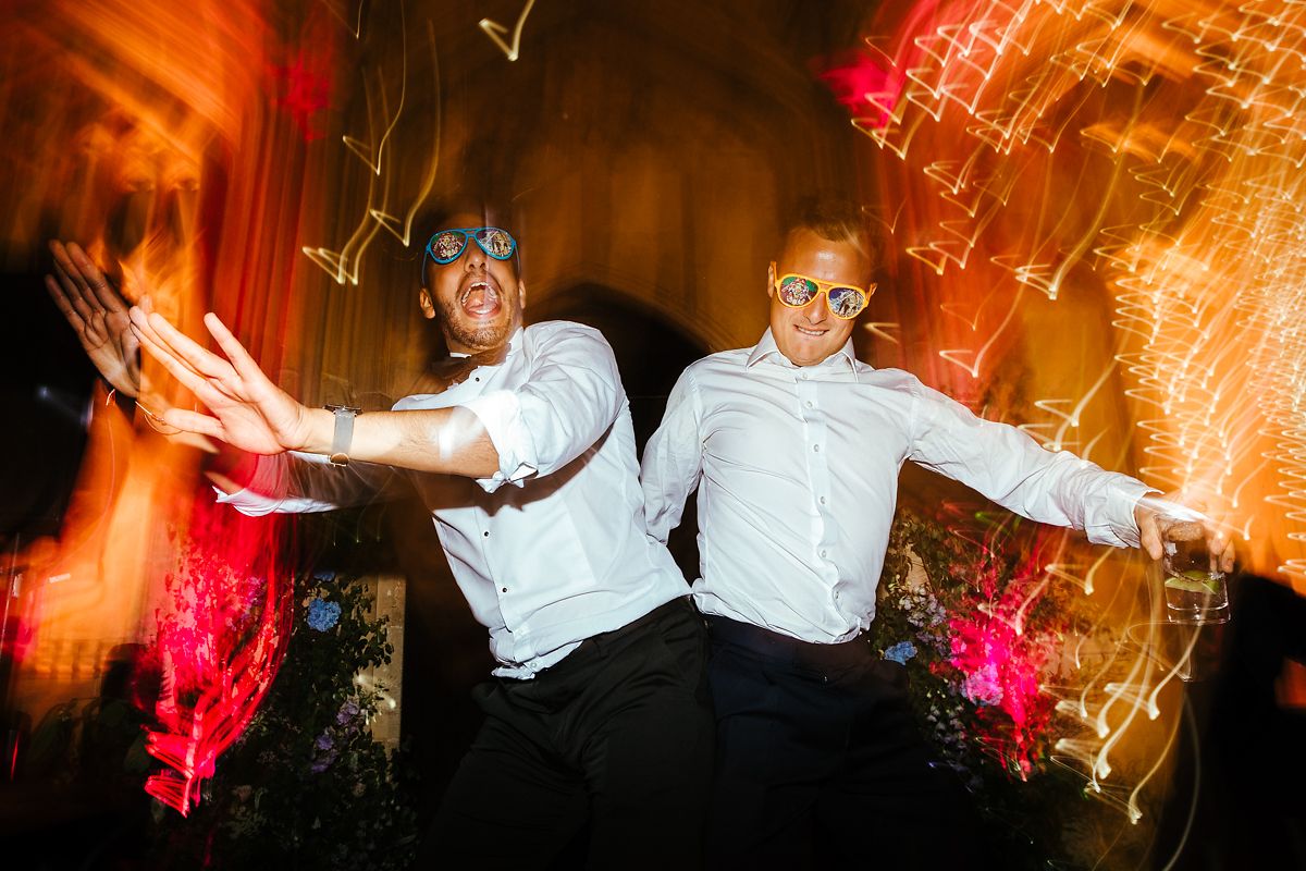 Wedding evening reception in Oxford Divinity School photography