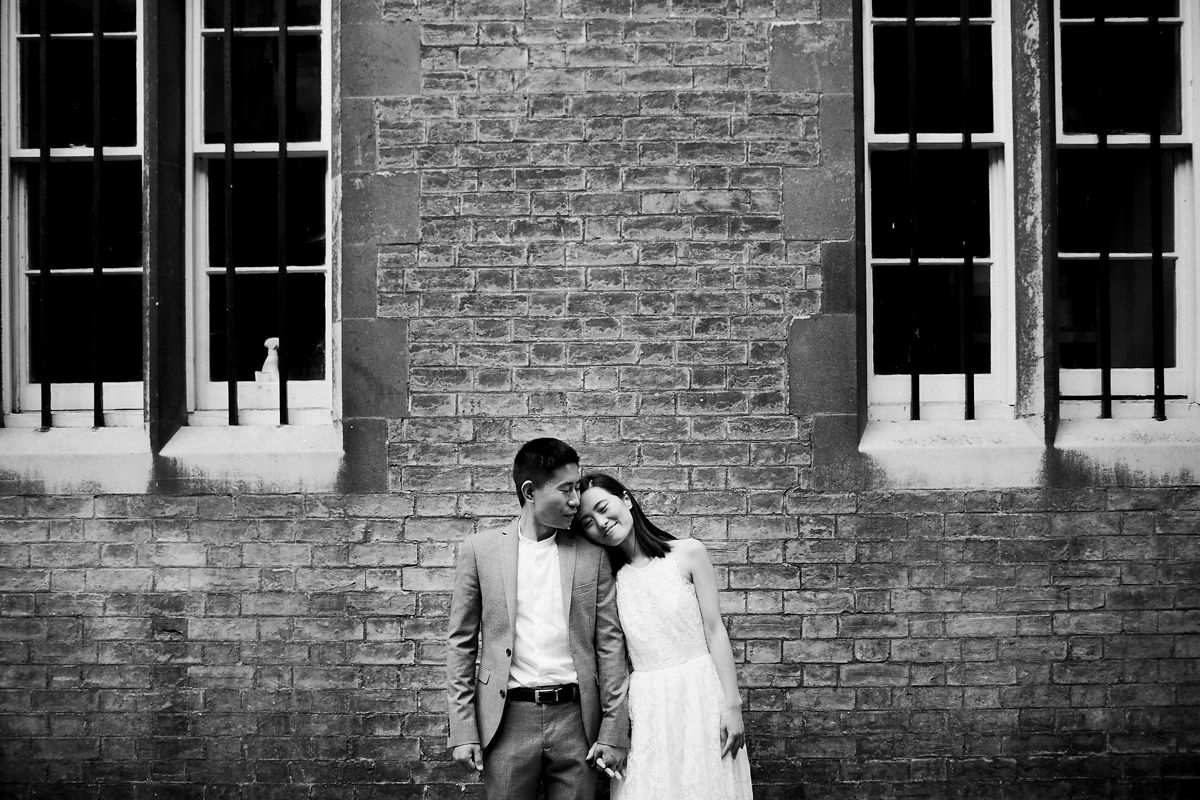 Couple's portrait shoot in Cambridge