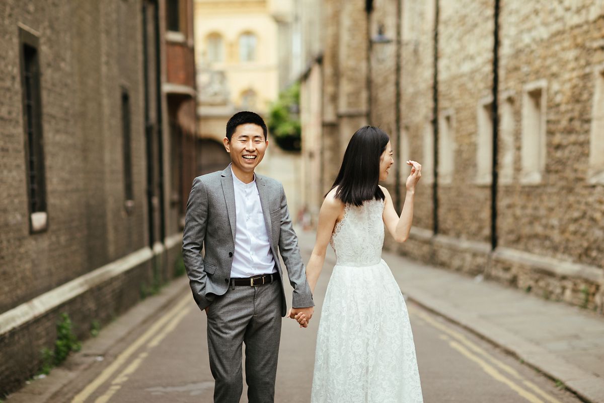 Couple's portrait shoot in Cambridge