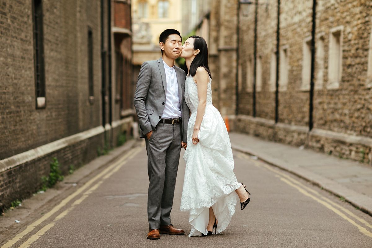 Couple's portrait shoot in Cambridge