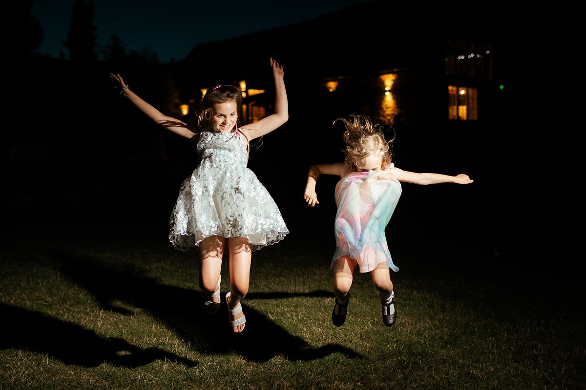 Creative night portraits at Notley Tythe Barn